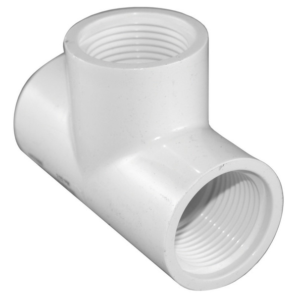 Charlotte Pipe And Foundry Tee 1/2 Fptxfptxfpt PVC 02402 0600
